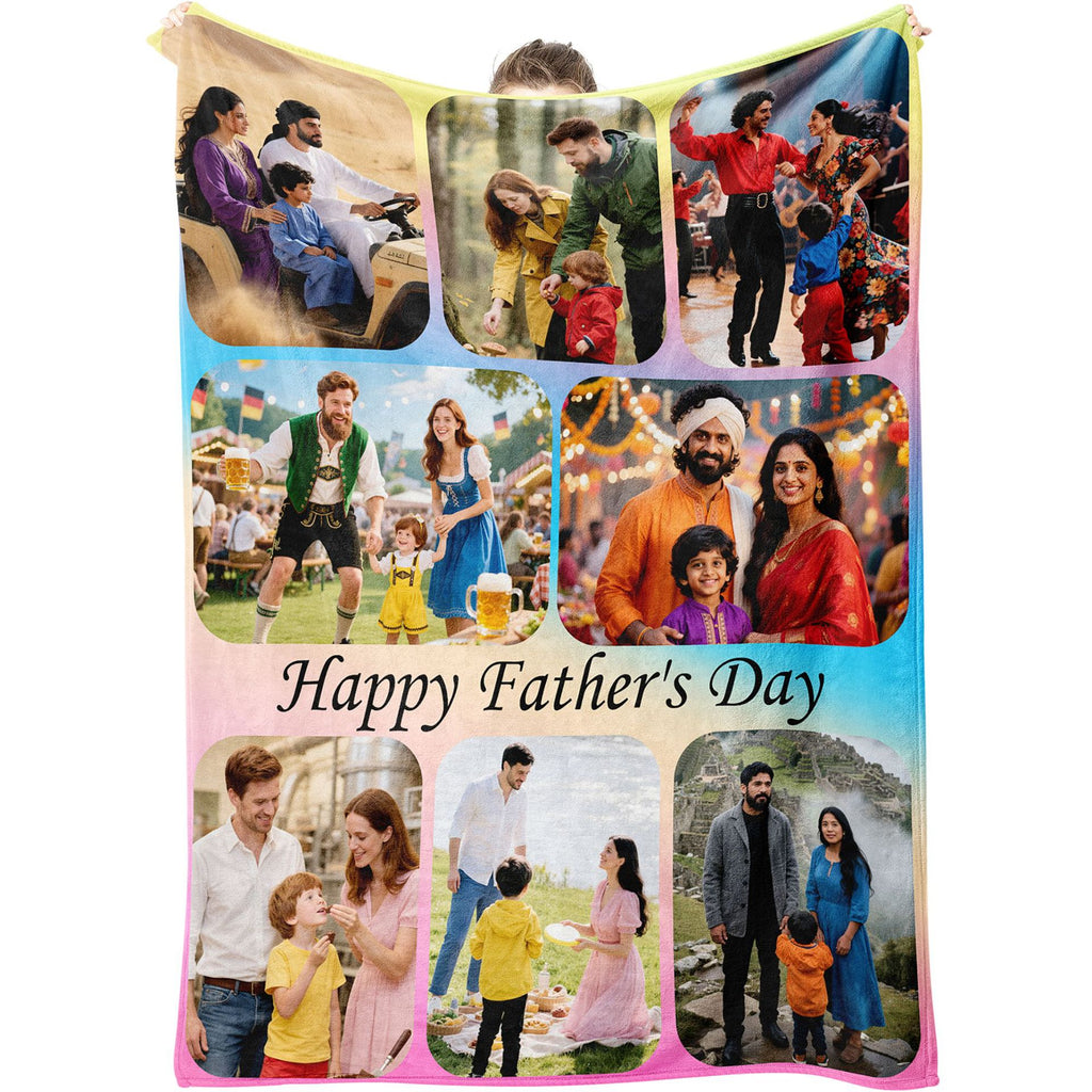 Photo Memory Blanket 300 GSM Flannel