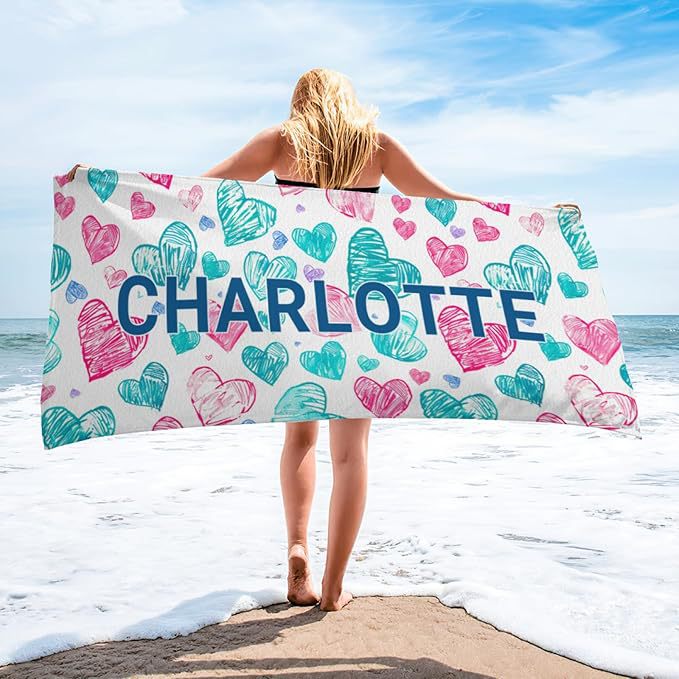 Custom Anime Print Yoga Towel