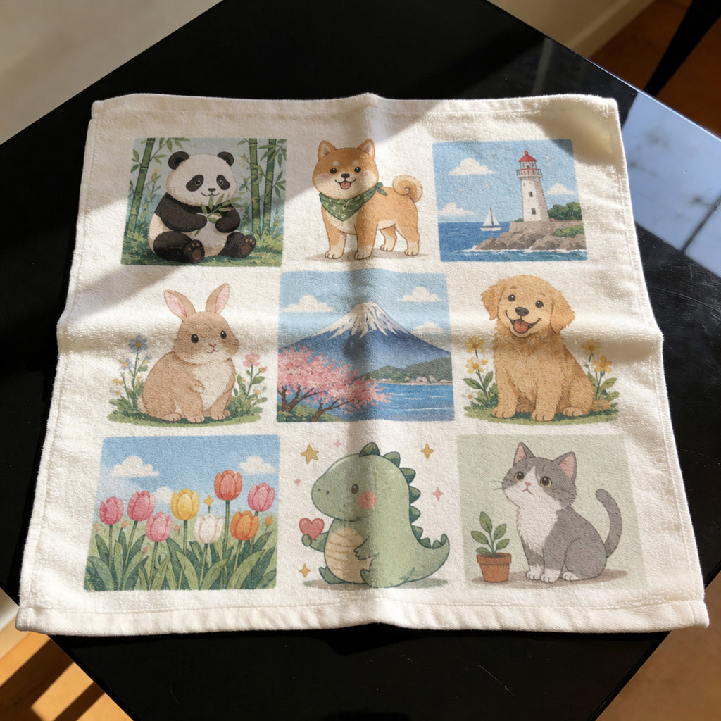 Custom Anime Microfiber Towel